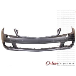 Mercedes Benz W204 C180 C-Class Avant Garde Front Bumper + Washer + PDC + Moulding Holes 2007-2010