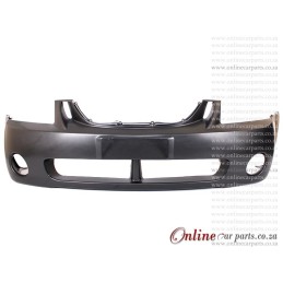 KIA Cerato MK I Sedan Plain Front Bumper + Fog Light Fog Lamp Holes  2005-2008