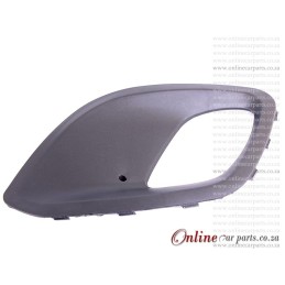 KIA Picanto MK III Left Hand Side Front Bumper Grille + Fog Light Fog Lamp Holes 2011-2013