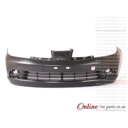 Nissan Tiida Complete Plain Front Bumper With Center Bumper Grille 2006-2012