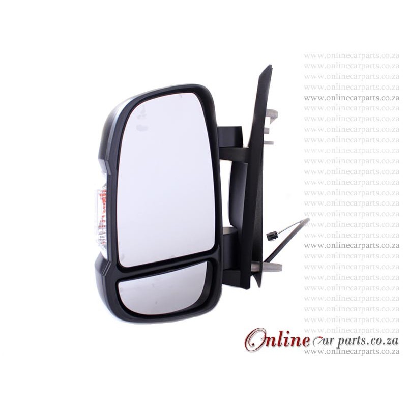 Peugeot Boxer 3.0 HDI Left Hand Side Manual Door Mirror And Lamp 2007-