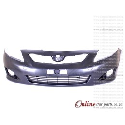 Toyota Corolla Plain Front Bumper And Bumper Grille 2007-2009