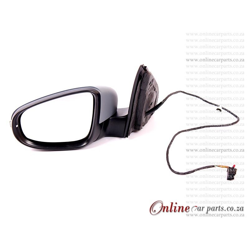 VW Golf MK 6 Left Hand Side Electric Door Mirror With Indicator Light