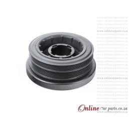 BMW 5-SERIES [E60] 530D 03-07 M57 D30 24V 6PK + 4PK Belt Crankshaft Crank Vibration Damper Pulley