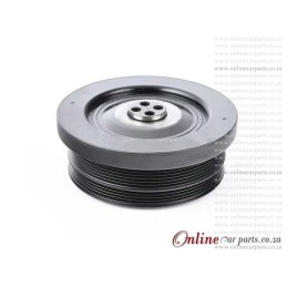 BMW 5-SERIES [E39] 530D 98-03 M57 D30 24V 6PK + 4PK Belt Crankshaft Crank Vibration Damper Pulley