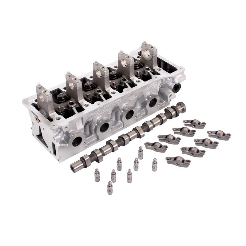 Ford Bantam Fiesta IKON 1.6 ROCAM 8V 00-12 Valve Assembled Cylinder Head with Camshaft Followers and Rockers