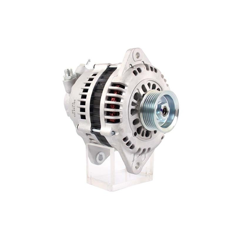 Opel Corsa 1.7 DTi 16V 03-10 Y17DTL 100A 12V 6 Groove IR/IF 2 PIN Alternator with Pump OE LR1100502