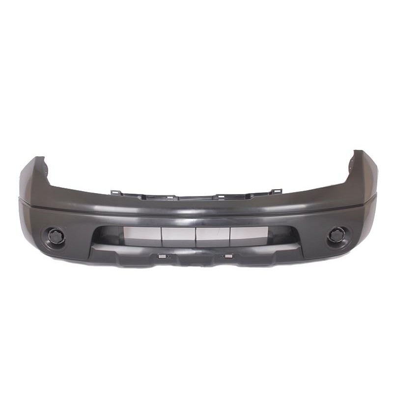 Nissan Navara Plain Front Bumper With Fog Light Fog Lamp Cover 2006-2009