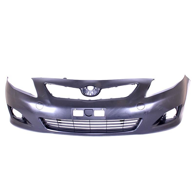 Toyota Corolla Plain Front Bumper And Bumper Grille 2007-2009