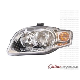Audi A4 B7 05-07 Left Hand Side Electric Head Light With Motor