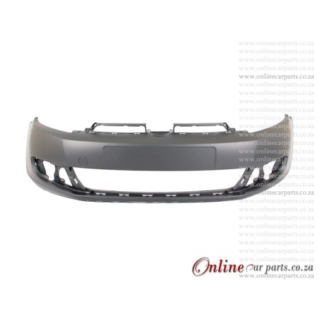 VW Golf VI 09-12 Front Bumper With Fog Light Holes