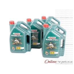Castrol Magnatec 5W-30 5L Fully Synthetic Technology Petrol and Diesel Engine Oil - 1 CASE