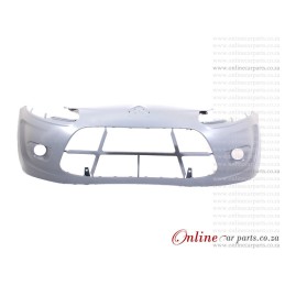 Citroen C3 II 10-13 Front Bumper With Fog Light Holes