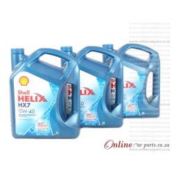 Shell Helix HX7 10W-40 5L Synthetic Technology Petrol Engine Oil - 1 Case