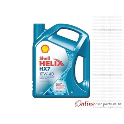 Shell Helix HX7 10W-40 5L Synthetic Technology Petrol Engine Oil - 1 Case