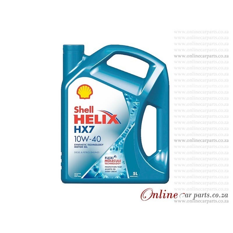Shell Helix HX7 5L 10W40 Synthetic Technology Petrol Engine Oil