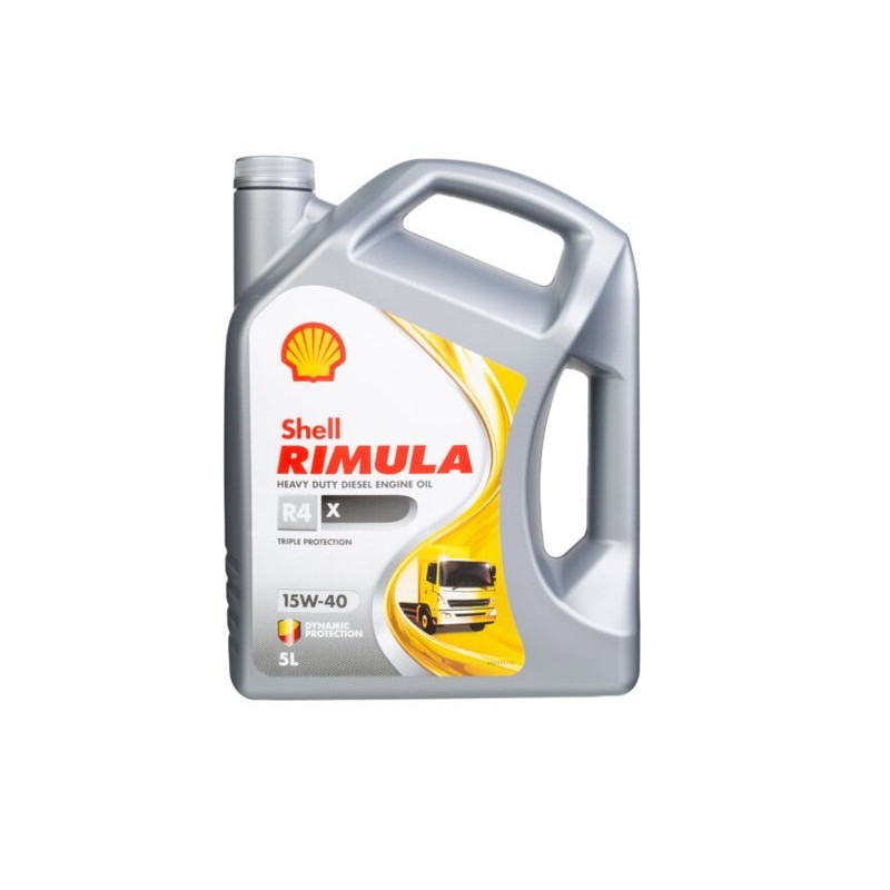 Shell Rimula 5L  R4 X 15W40 Heavy Duty Diesel Oil