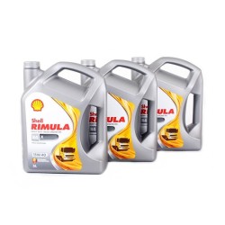 Shell Rimula 5L  R4 X 15W40 Heavy Duty Diesel Oil - 1 Case