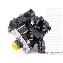 Audi A3 8V1, 8VK 2012 - 2016 S3 quattro CJXG DJHA 228 kW Electronically Controlled Thermostat with Water Pump OE 06L121111H