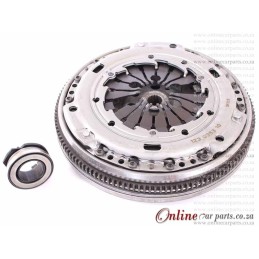 AUDI A1 1.6 TDi CAYC 77KW 04/2011-05/2015 with Complete Damped Flywheel Clutch Replacement