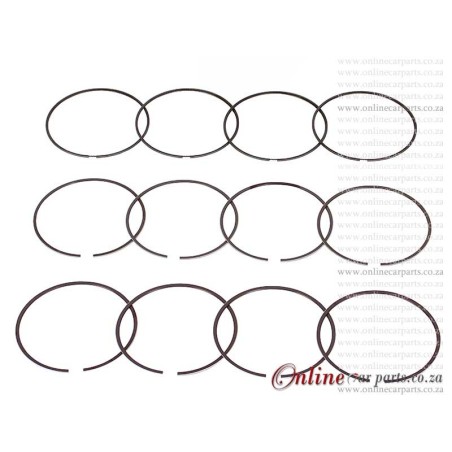 Toyota Hiace Hilux 1600 12R 8V 1969- Piston Rings