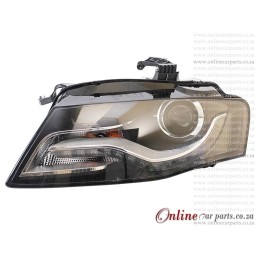 Audi A4 B8 08-11 Left Hand Side Electric Head Light With Motor