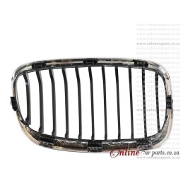 BMW 1 Series F20 11-15 Left Hand Side Chrome Front Bumper Grille