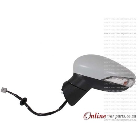 Ford Fiesta III 13-18 Left Hand Side Door Mirror With Lamp