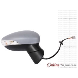 Ford Fiesta III 13-18 Right Hand Side Door Mirror With Lamp