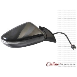 Kia Cerato III 2013- Right Hand Side Electric Door Mirror With Lamp