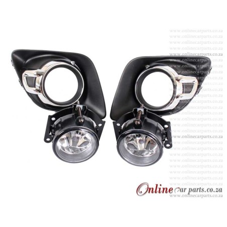 Mitsubishi ASX 11-13 Left And Right Hand Side Fog Light With Grille