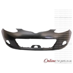 Mazda 2 07-12 Front Bumper With Fog Light Holes