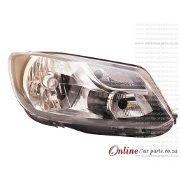 VW Caddy 11-15 Right Hand Side Electric Head Light With Motor