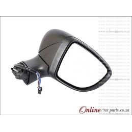 Renault Clio IV 2013- Right Hand Side Door Mirror With Lamp