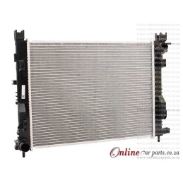 Renault Captur 0.9T 1.2T 1.5D 2015- Radiator