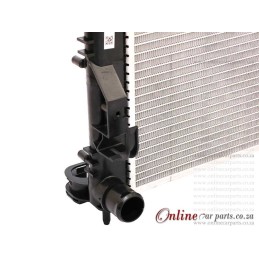 Renault Captur 0.9T 1.2T 1.5D 2015- Radiator