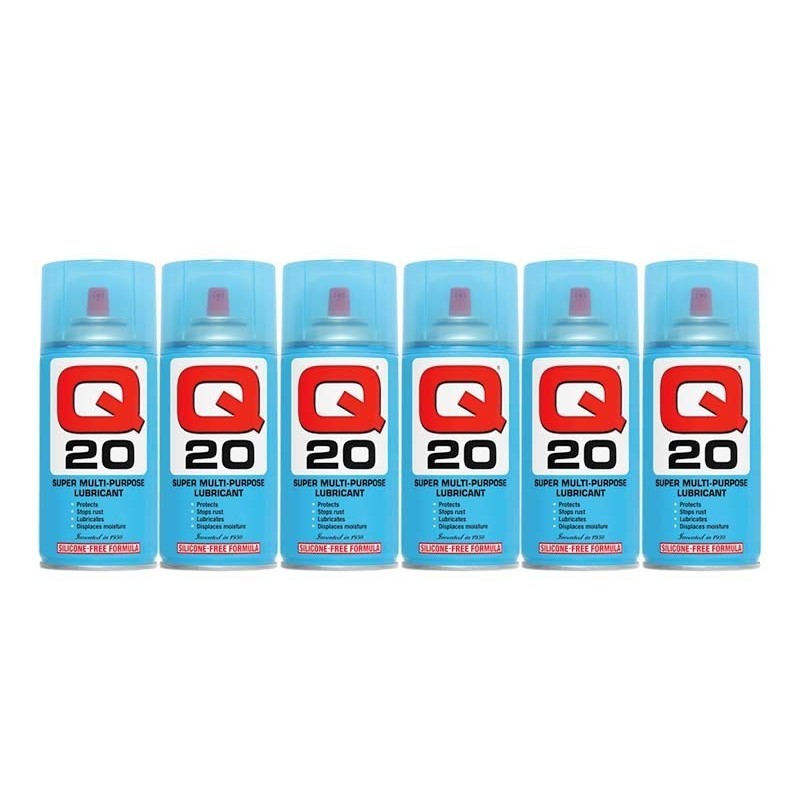 Q20 Super Multi-Purpose Lubricant 300G - Protects Stops Rust Displaces Moisture - 5 PACK