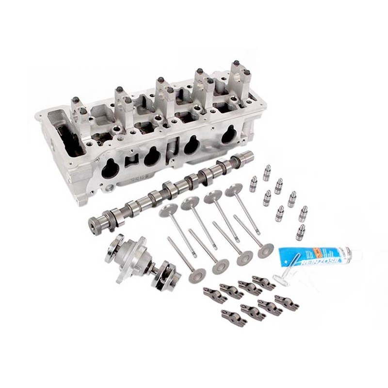 Ford Bantam Fiesta IKON 1.6 ROCAM 8V 00-12 Cylinder Head with Camshaft Valves Rockes Followers and Water Pump