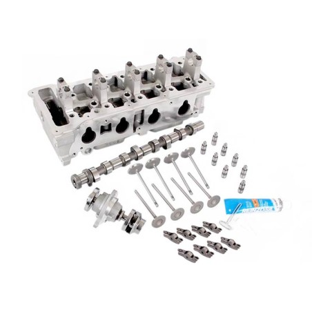 Ford Bantam Fiesta IKON 1.6 ROCAM 8V 00-12 Cylinder Head with Camshaft Valves Rockes Followers and Water Pump