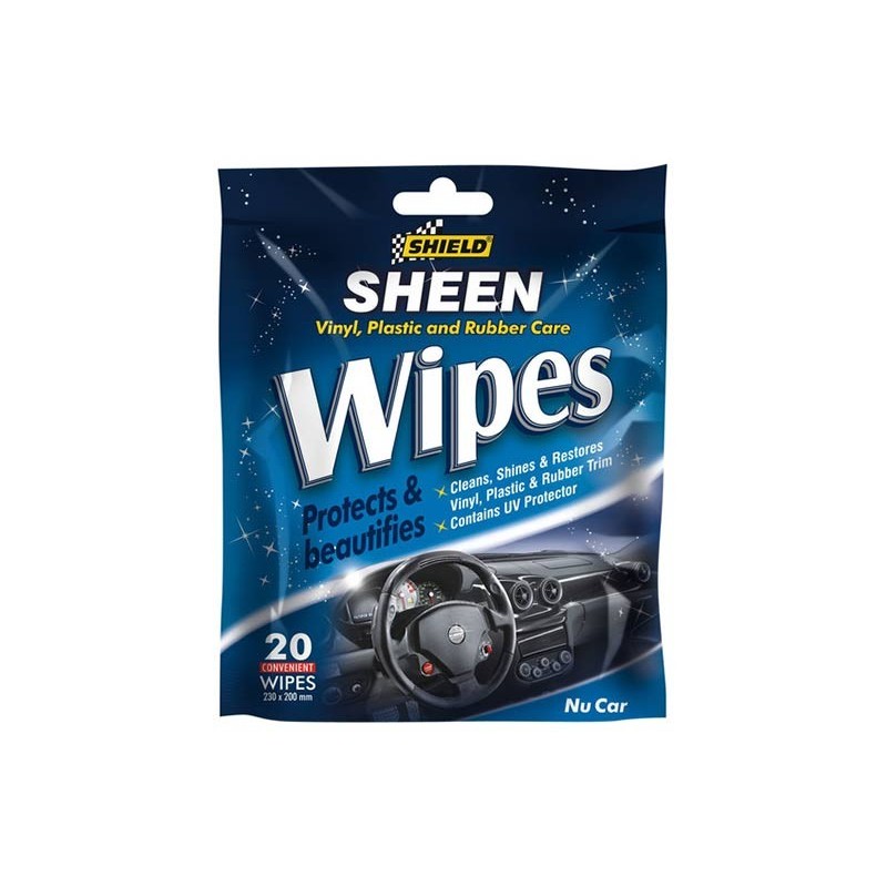 SHIELD Sheen Wipes X20
