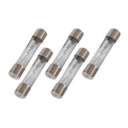 20 Amp Glass Fuse - 5 Pieces Pack