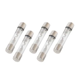 30 Amp Glass Fuse - 5 Pieces Pack