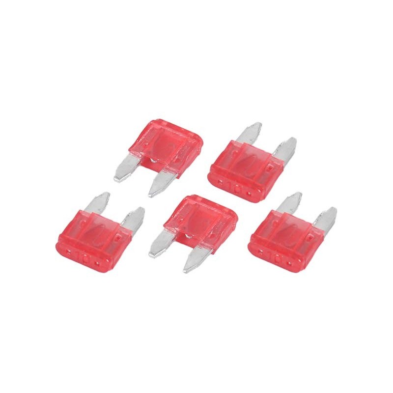 10 Amp Mini Blade Fuse - 5 Pieces Pack