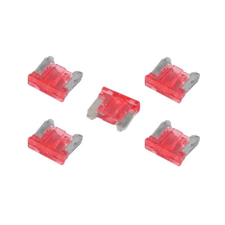 10 Amp Low Profile Mini Blade Fuse - 5 Pieces Pack