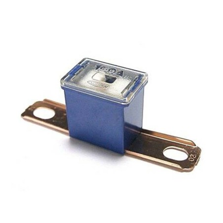 100A Male BENT TYPE Fuses - Fusible Links Blue