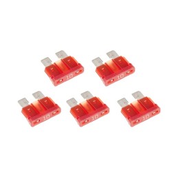 10 Amp Blade Fuse - 5 Pieces Pack