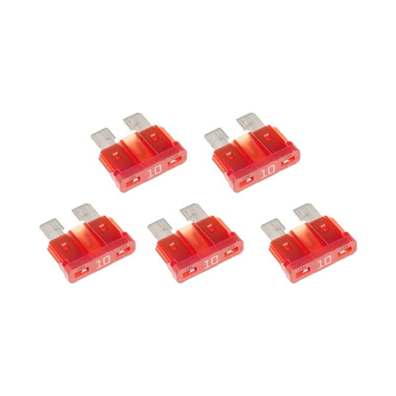 10 Amp Blade Fuse - 5 Pieces Pack