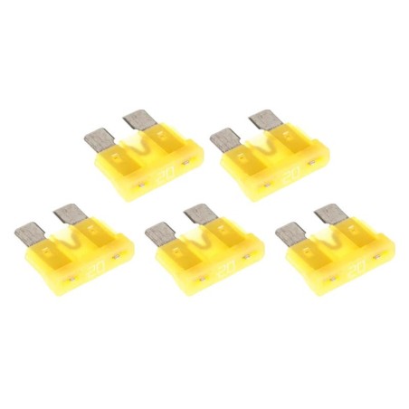 20 Amp Blade Fuse - 5 Pieces Pack