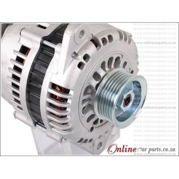 Opel Corsa 1.7 DTi 16V 03-10 Y17DTL 100A 12V 6 Groove IR/IF 2 PIN Alternator with Pump OE LR1100502