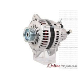 Opel Corsa 1.7 DTi 16V 03-10 Y17DTL 100A 12V 6 Groove IR/IF 2 PIN Alternator with Pump OE LR1100502